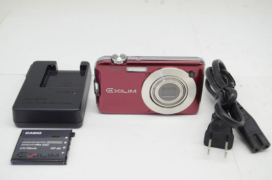 CASIO カシオ EXILIM EX-S10 コンパクトデジタルカメラ レッド 250919o