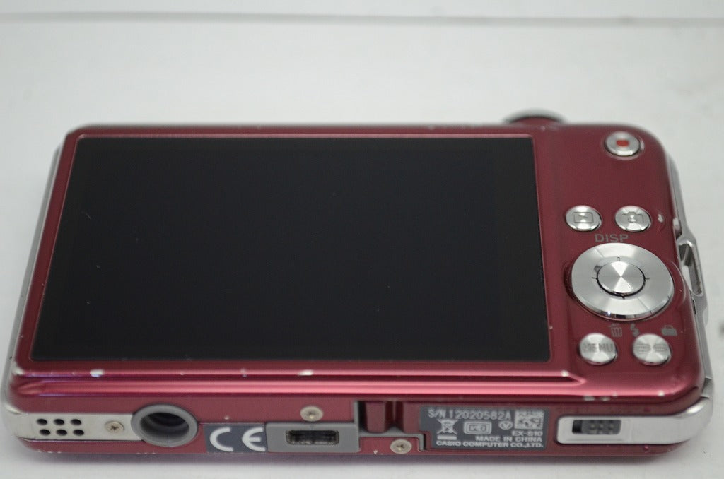 CASIO カシオ EXILIM EX-S10 コンパクトデジタルカメラ レッド 250919o