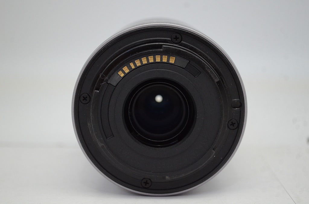 良品 Canon EF-M 55-200mm F4.5-6.3 IS STM キヤノン ミラーレス用 APS-C ズームレンズ 別売フード付 250919k