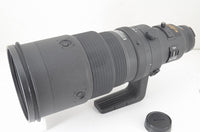 美品 Nikon ニコン AF-I NIKKOR 500mm F4D ED IF AF 単焦点レンズ トランクケース・鍵付 240607g