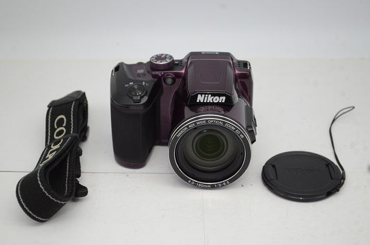 美品 Nikon ニコン COOLPIX B500 デジタルカメラ プラム 250919p