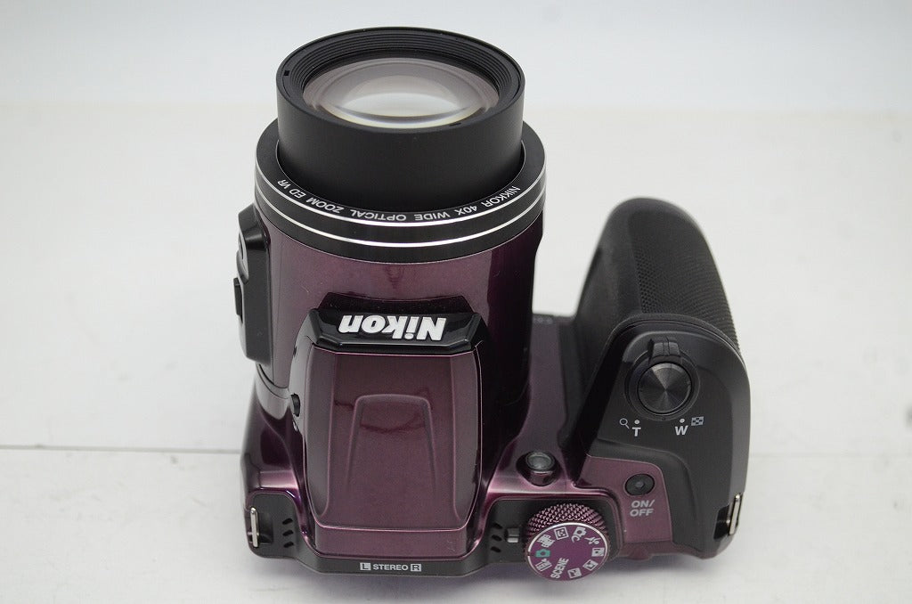 美品 Nikon ニコン COOLPIX B500 デジタルカメラ プラム 250919p