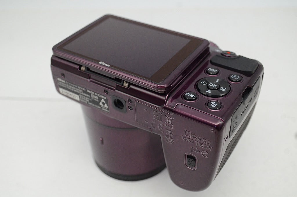 美品 Nikon ニコン COOLPIX B500 デジタルカメラ プラム 250919p