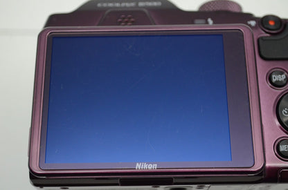 美品 Nikon ニコン COOLPIX B500 デジタルカメラ プラム 250919p