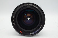 美品 CONTAX Carl Zeiss Distagon T* 18mm F4 MMJ CYマウント ヤシコンマウント 単焦点レンズ 250313h