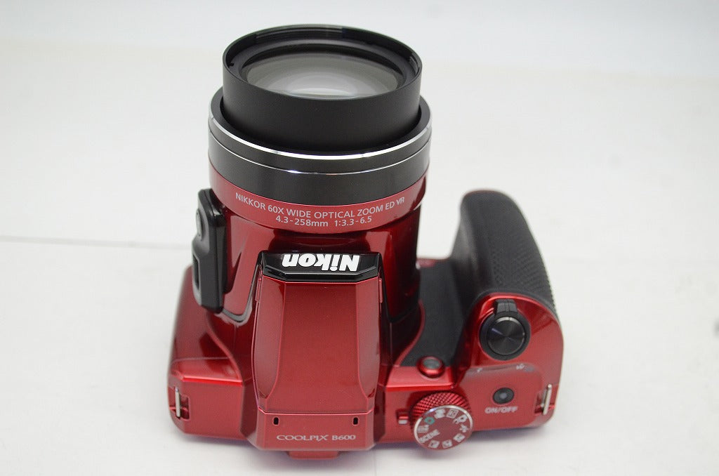 美品 Nikon ニコン COOLPIX B600 デジタルカメラ レッド 250917l