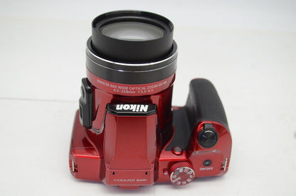 美品 Nikon ニコン COOLPIX B600 デジタルカメラ レッド 250917l