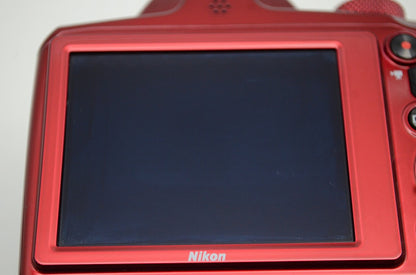 美品 Nikon ニコン COOLPIX B600 デジタルカメラ レッド 250917l