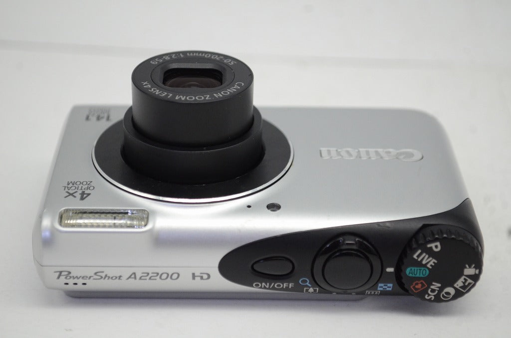 Canon キヤノン PowerShot A2200 コンパクトデジタルカメラ シルバー 250916i