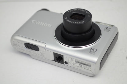 Canon キヤノン PowerShot A2200 コンパクトデジタルカメラ シルバー 250916i