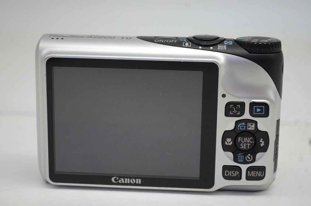 Canon キヤノン PowerShot A2200 コンパクトデジタルカメラ シルバー 250916i