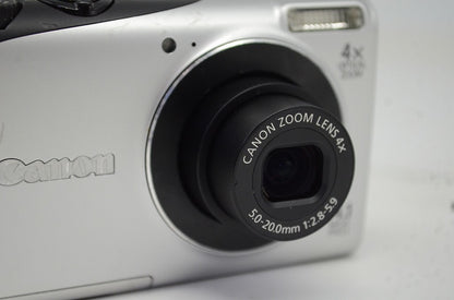 Canon キヤノン PowerShot A2200 コンパクトデジタルカメラ シルバー 250916i