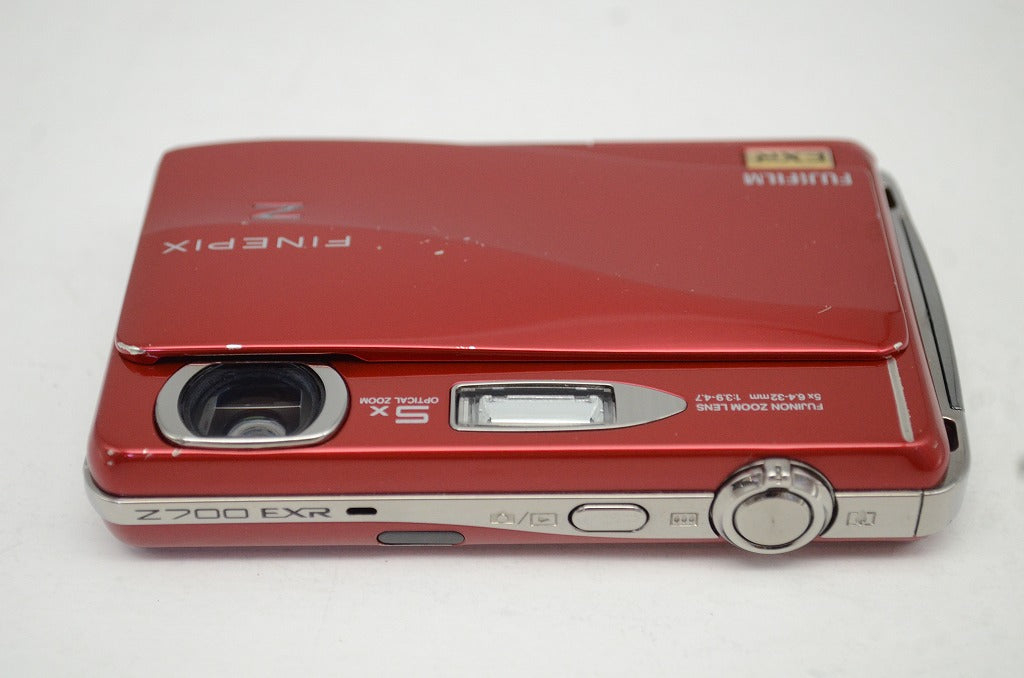 良品 FUJIFILM フジフィルム FinePix Z700EXR コンパクトデジタルカメラ レッド 250924u