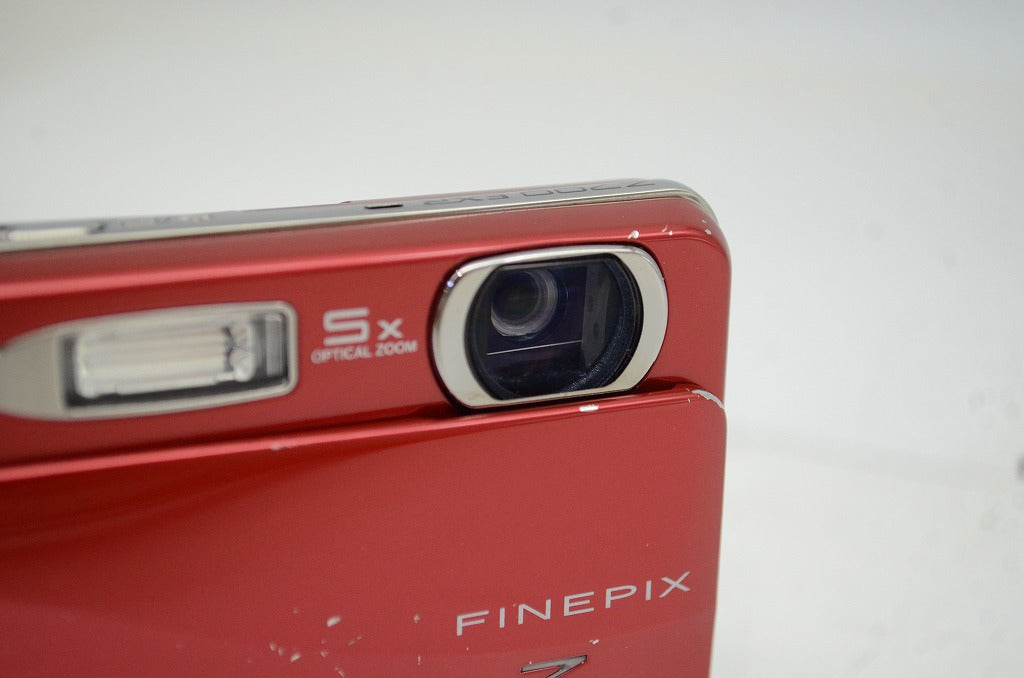 良品 FUJIFILM フジフィルム FinePix Z700EXR コンパクトデジタルカメラ レッド 250924u