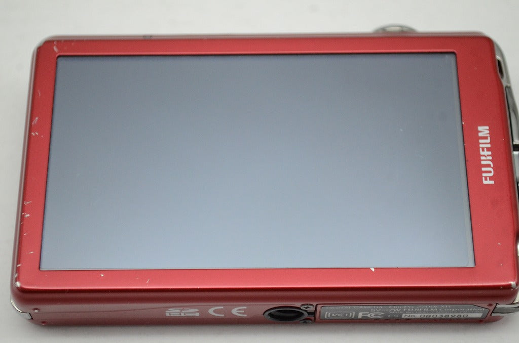 良品 FUJIFILM フジフィルム FinePix Z700EXR コンパクトデジタルカメラ レッド 250924u