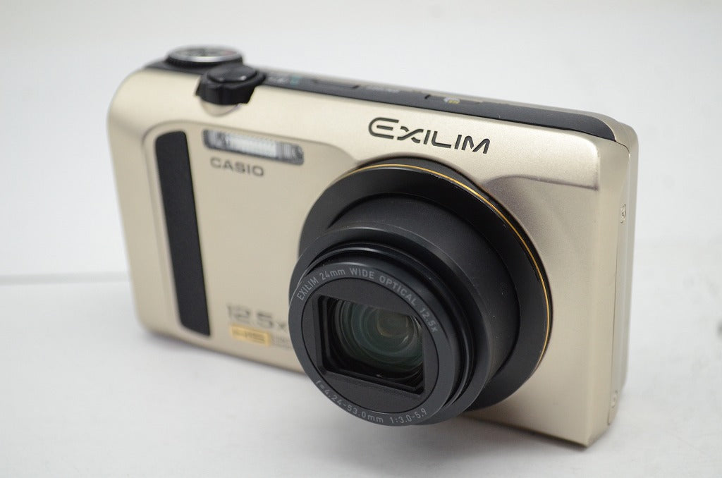 CASIO カシオ HIGH SPEED EXILIM EX-ZR300 コンパクトデジタルカメラ ゴールド 元箱付 250924s