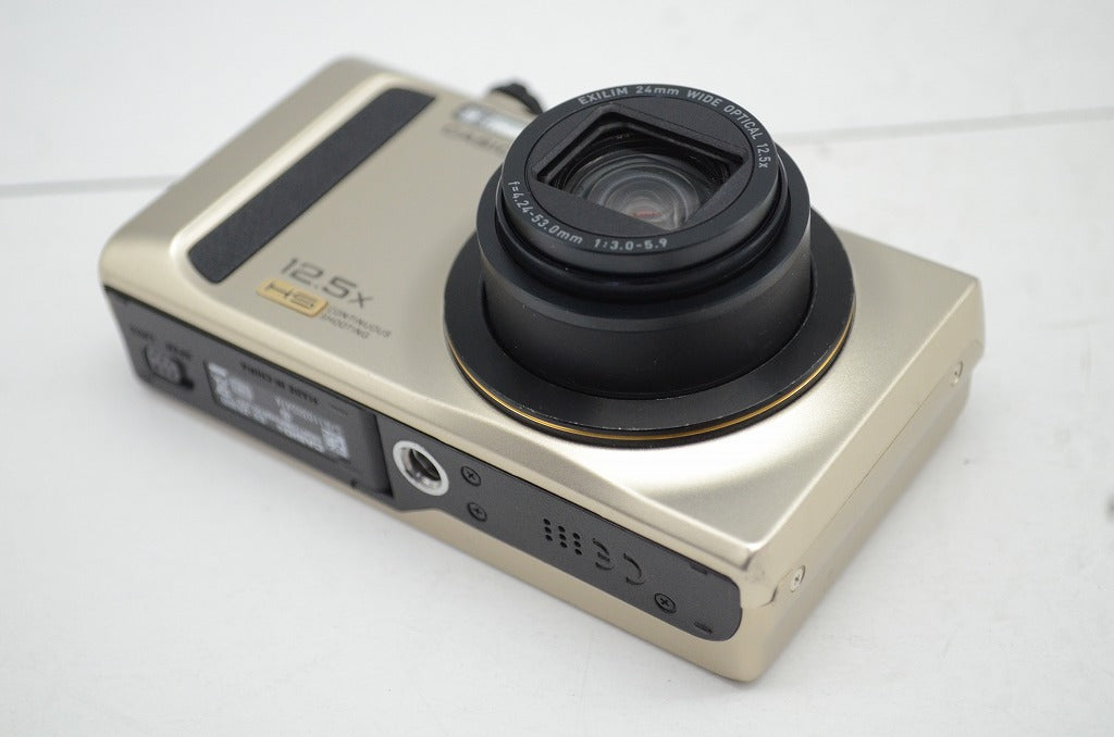 CASIO カシオ HIGH SPEED EXILIM EX-ZR300 コンパクトデジタルカメラ ゴールド 元箱付 250924s