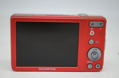 良品 OLYMPUS オリンパス VG-120 コンパクトデジタルカメラ レッド 250924ab