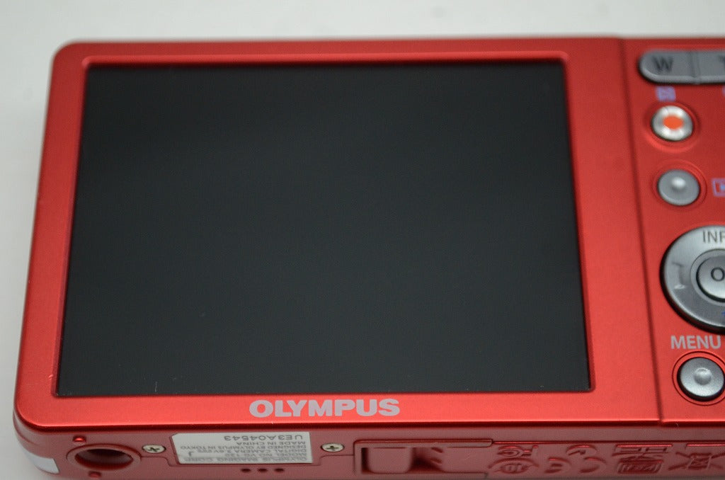 良品 OLYMPUS オリンパス VG-120 コンパクトデジタルカメラ レッド 250924ab