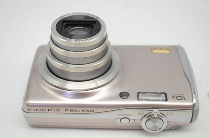 美品 FUJIFILM フジフィルム FinePix F80EXR コンパクトデジタルカメラ シルバー 250924v
