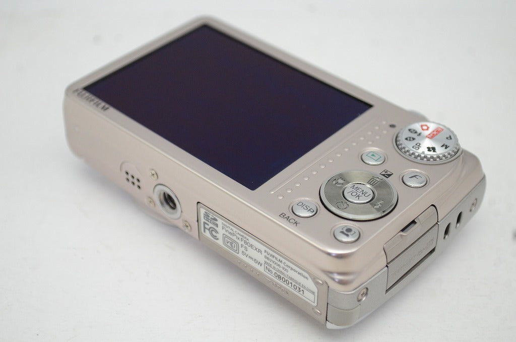美品 FUJIFILM フジフィルム FinePix F80EXR コンパクトデジタルカメラ シルバー 250924v