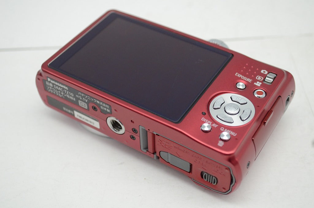 Panasonic パナソニック LUMIX DMC-TZ10 コンパクトデジタルカメラ レッド 元箱付 250924q