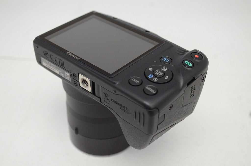 美品 Canon キヤノン PowerShot SX410 IS コンパクトデジタルカメラ ブラック 元箱付 250924r