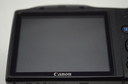 美品 Canon キヤノン PowerShot SX410 IS コンパクトデジタルカメラ ブラック 元箱付 250924r
