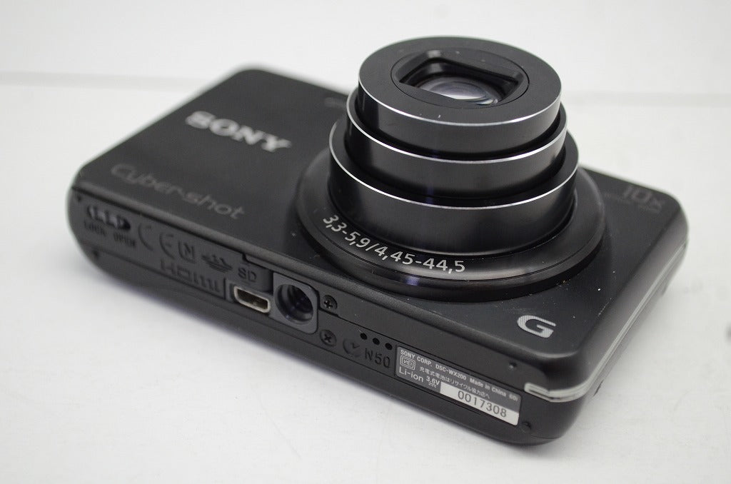 SONY ソニー Cyber-shot DSC-WX200 コンパクトデジタルカメラ ブラック 元箱付 250924w