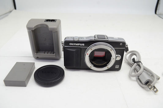 OLYMPUS オリンパス PEN Mini E-PM2 ボディ ミラーレス一眼カメラ ブラック 250924a