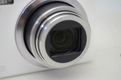 美品 CASIO カシオ HIGH SPEED EXILIM EX-ZR500 コンパクトデジタルカメラ ホワイト 251126w