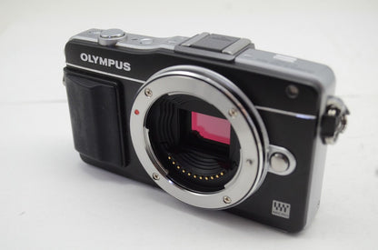 OLYMPUS オリンパス PEN Mini E-PM2 ボディ ミラーレス一眼カメラ ブラック 250924a