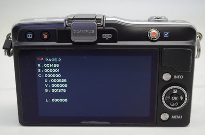 OLYMPUS オリンパス PEN Mini E-PM2 ボディ ミラーレス一眼カメラ ブラック 250924a