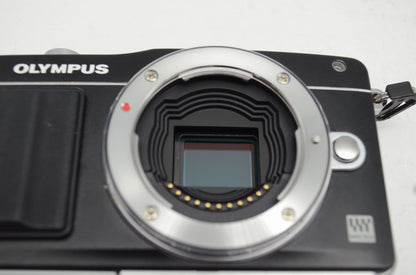 OLYMPUS オリンパス PEN Mini E-PM2 ボディ ミラーレス一眼カメラ ブラック 250924a