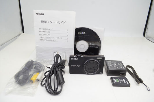 Nikon ニコン COOLPIX S6000 コンパクトデジタルカメラ ブラック 250924ak