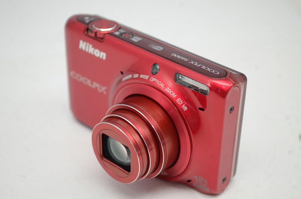 Nikon ニコン COOLPIX S6500 コンパクトデジタルカメラ レッド 元箱付 250924k