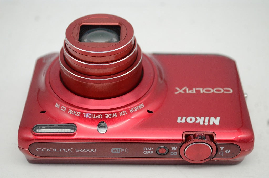 Nikon ニコン COOLPIX S6500 コンパクトデジタルカメラ レッド 元箱付 250924k