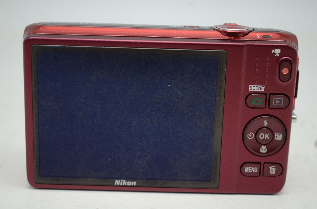 Nikon ニコン COOLPIX S6500 コンパクトデジタルカメラ レッド 元箱付 250924k