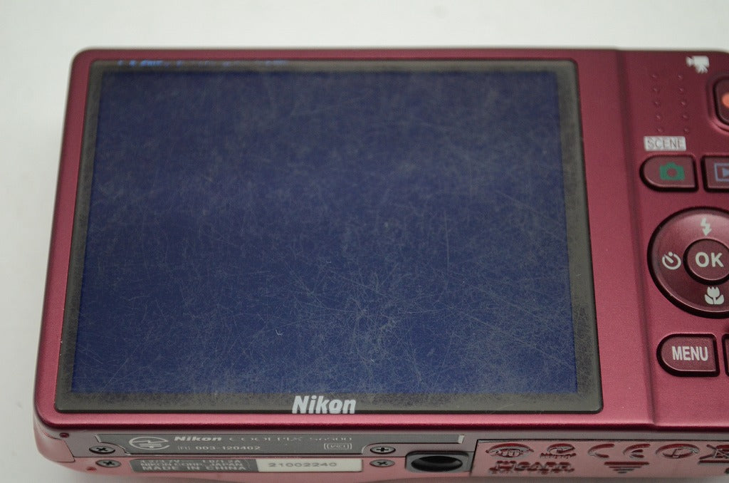 Nikon ニコン COOLPIX S6500 コンパクトデジタルカメラ レッド 元箱付 250924k