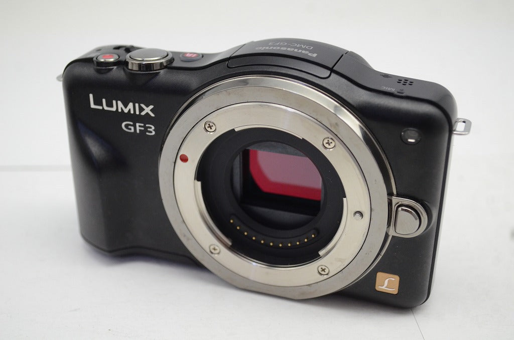良品 Panasonic パナソニック LUMIX DMC-GF3 ボディ ミラーレス一眼カメラ ブラック 250924d