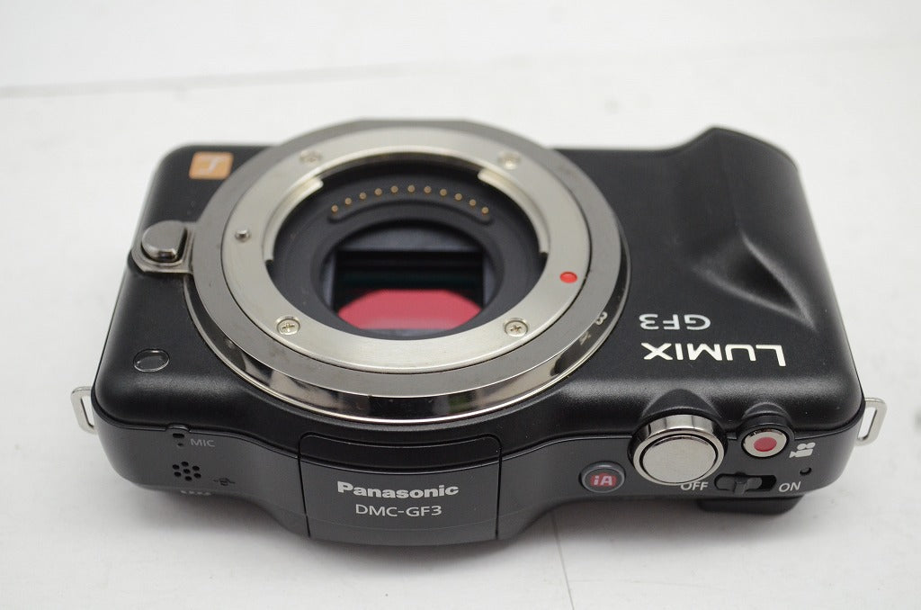 良品 Panasonic パナソニック LUMIX DMC-GF3 ボディ ミラーレス一眼カメラ ブラック 250924d