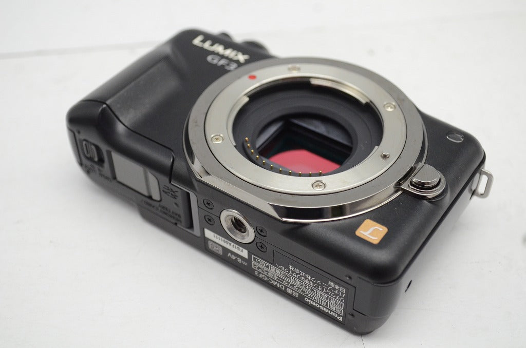 良品 Panasonic パナソニック LUMIX DMC-GF3 ボディ ミラーレス一眼カメラ ブラック 250924d