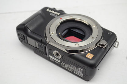 良品 Panasonic パナソニック LUMIX DMC-GF3 ボディ ミラーレス一眼カメラ ブラック 250924d