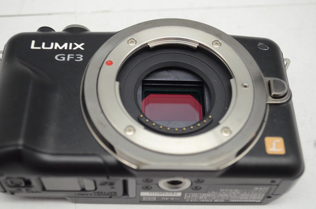 良品 Panasonic パナソニック LUMIX DMC-GF3 ボディ ミラーレス一眼カメラ ブラック 250924d