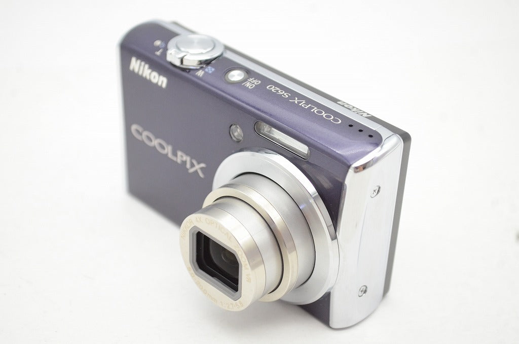 良品 Nikon ニコン COOLPIX S620 コンパクトデジタルカメラ グロスパープル 元箱付 250924n