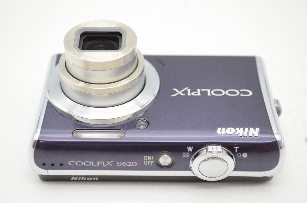良品 Nikon ニコン COOLPIX S620 コンパクトデジタルカメラ グロスパープル 元箱付 250924n