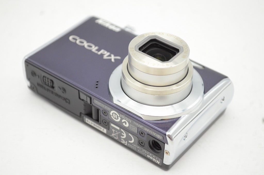 良品 Nikon ニコン COOLPIX S620 コンパクトデジタルカメラ グロスパープル 元箱付 250924n