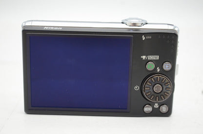 良品 Nikon ニコン COOLPIX S620 コンパクトデジタルカメラ グロスパープル 元箱付 250924n