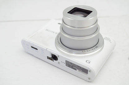 良品 SONY ソニー Cyber-shot DSC-WX300 コンパクトデジタルカメラ ホワイト 250924af