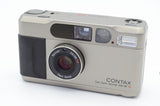 新品級 CONTAX コンタックス T2 D (DATA BACK付）チタンクローム ケース 元箱付 240617aa